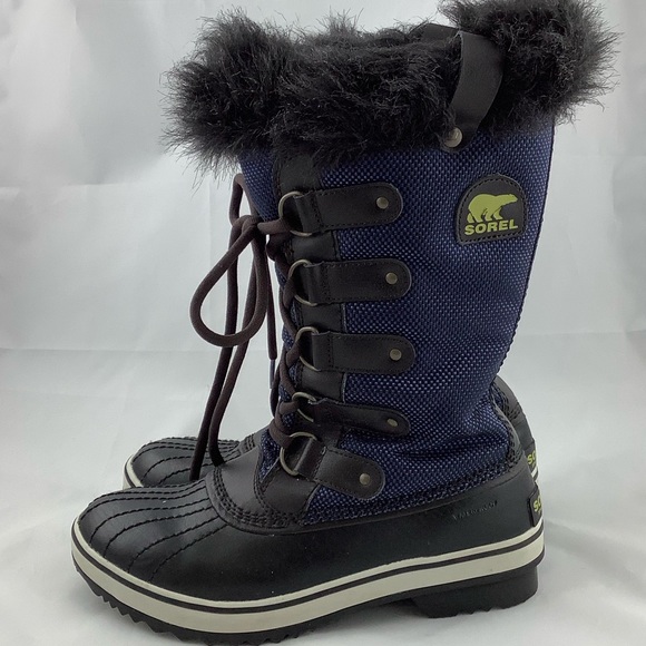 NEW Sorel Joan of Arctic Tall Winter Boot in Blue - Picture 2 of 6